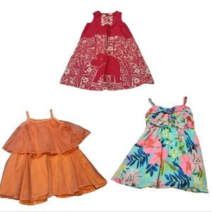 3 Summer Dress Bundle 4T